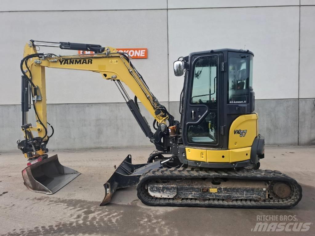 Yanmar Vio 57-6A حفارات صغيرة أقل من 7 طن (حفارات صغيرة)