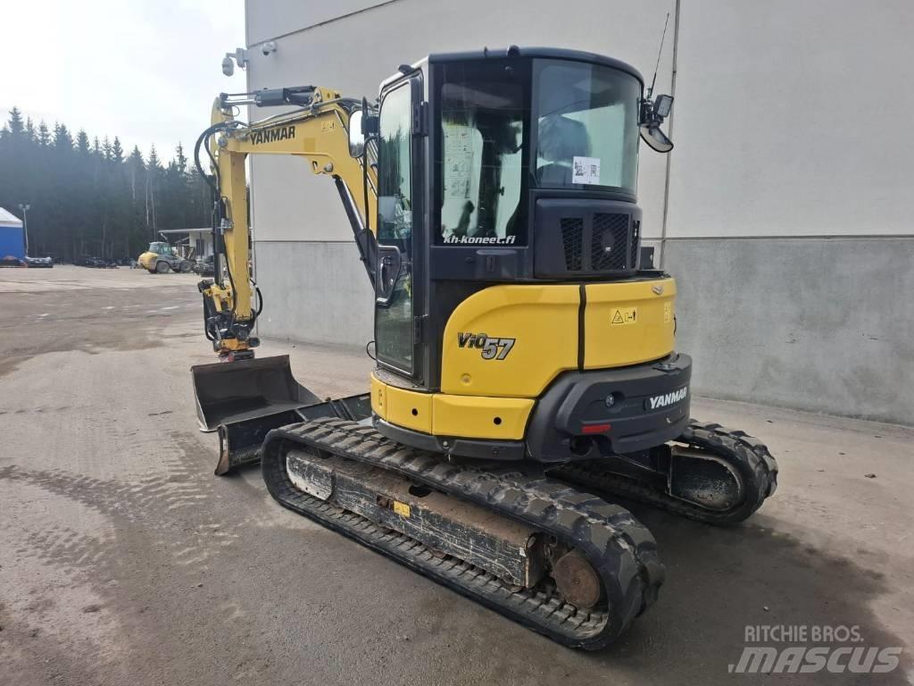 Yanmar Vio 57-6A حفارات صغيرة أقل من 7 طن (حفارات صغيرة)