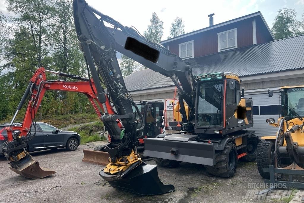Volvo EW 160 E حفارات بعجل