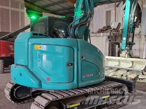 Kobelco SK 75SR - 7 حفارات وسط 7 طن - 12 طن