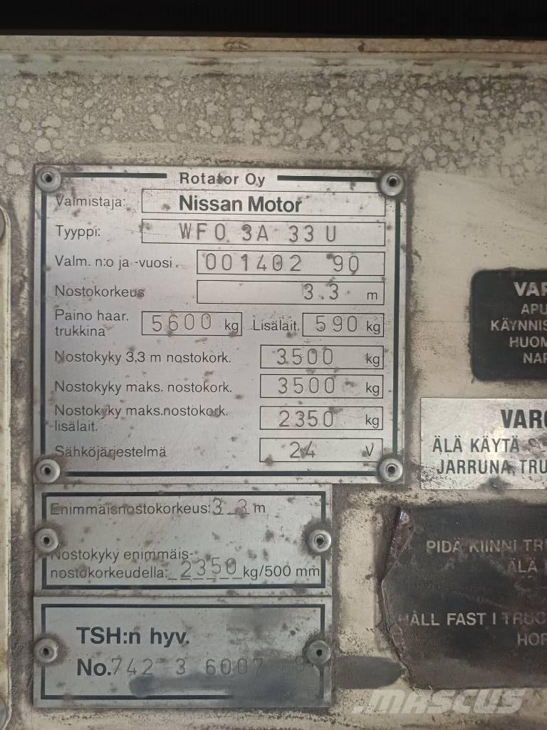 Nissan 33 U شاحنات الديزل