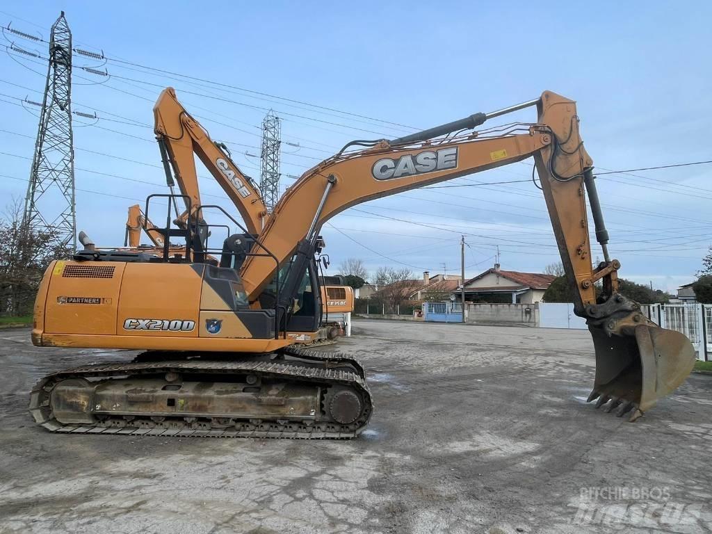 CASE CX 210 D حفارات زحافة