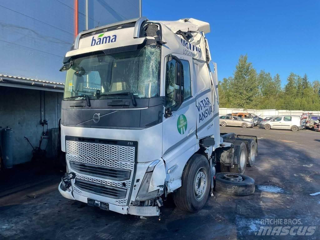 Volvo FH 500 6x2 الشاسيه والتعليق