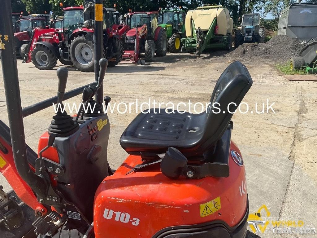 Kubota U 10-3 حفارات صغيرة أقل من 7 طن (حفارات صغيرة)