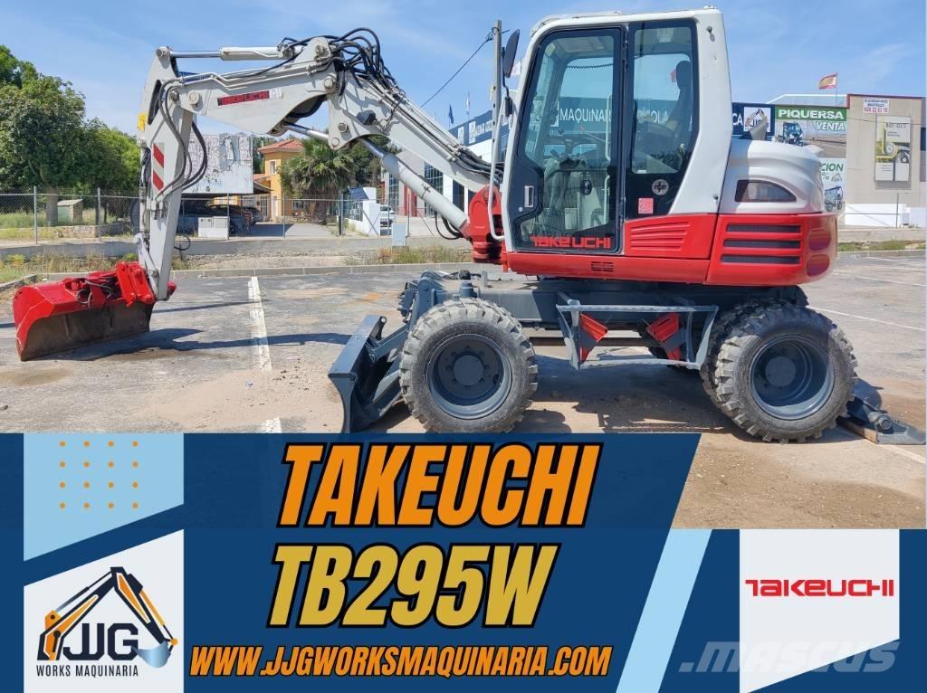 Takeuchi TB 295 W حفارات بعجل