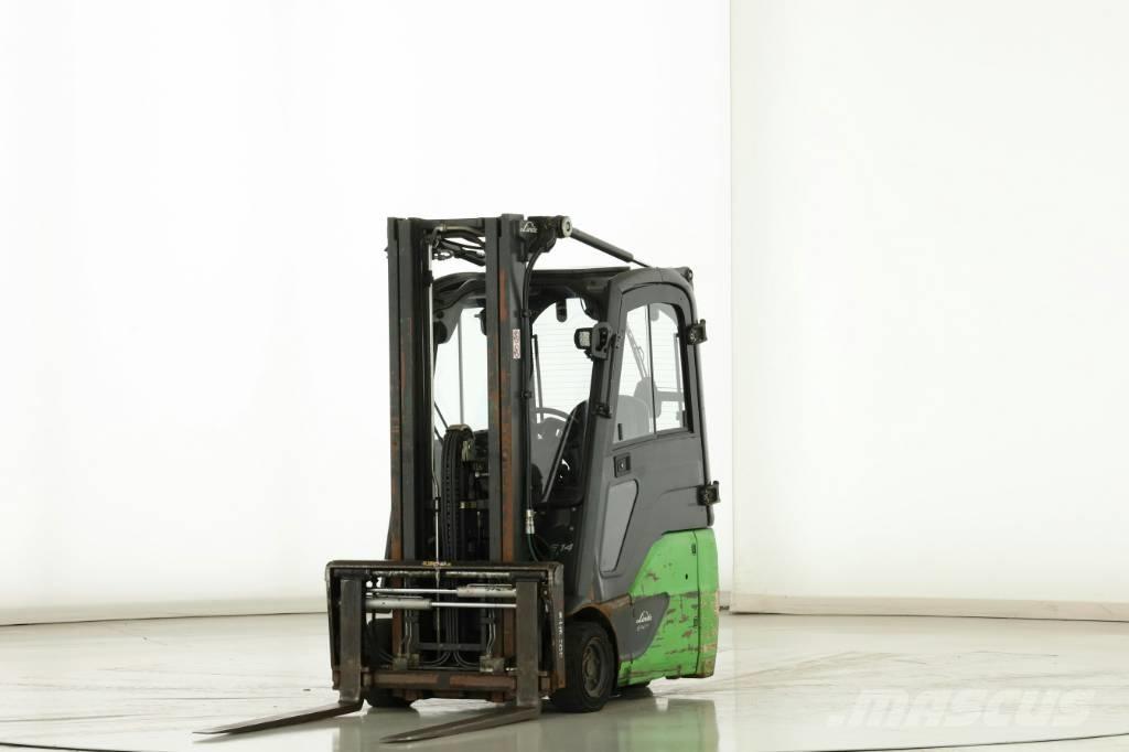 Linde E 14-02 شاحنات ذات رافعات شوكية تعمل بالكهرباء