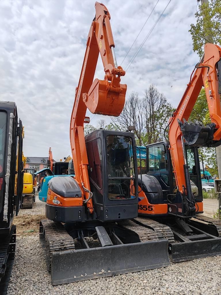 Hitachi ZX55 حفارات صغيرة أقل من 7 طن (حفارات صغيرة)