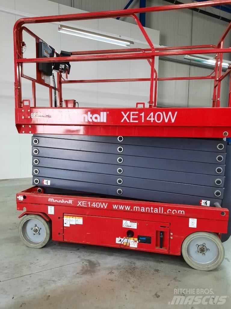 Mantall XE 140 W رافعات مقصية الشكل