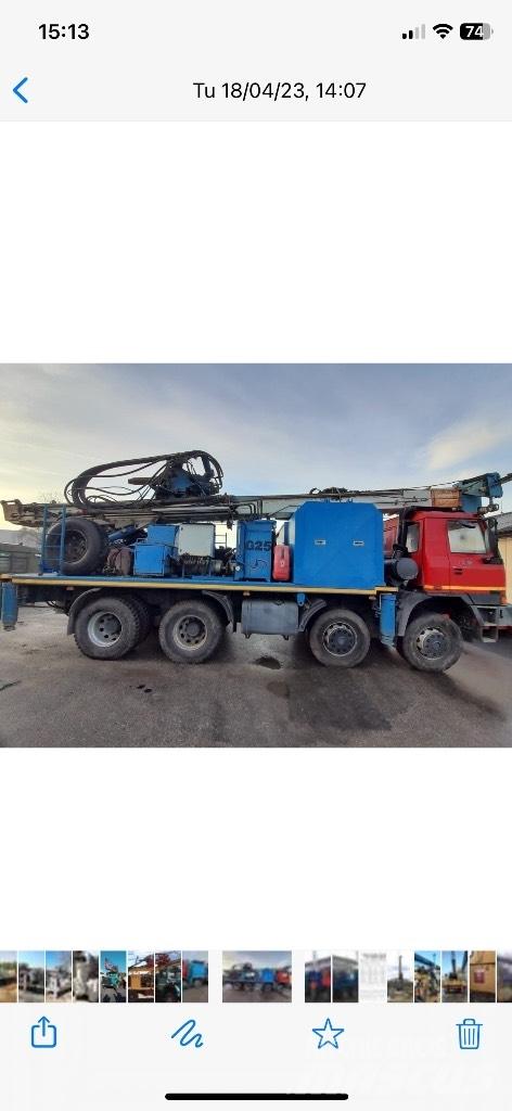  Soil mec G 25 معدات حفر آبار المياه