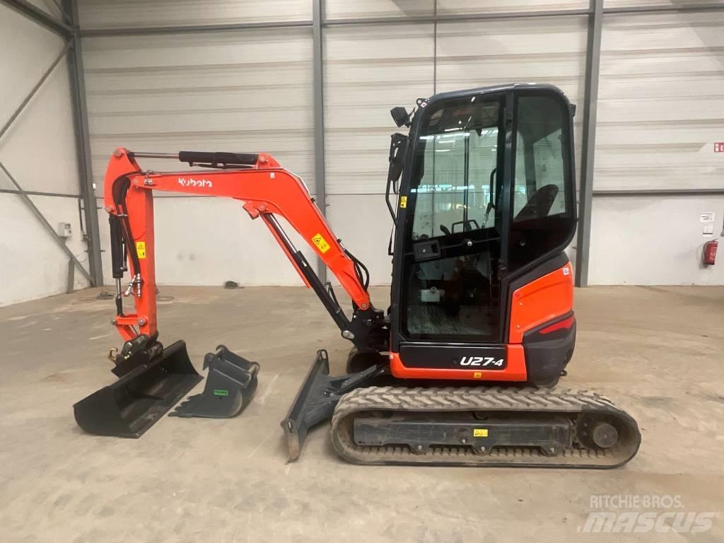 Kubota U 27-4 HI حفارات صغيرة أقل من 7 طن (حفارات صغيرة)