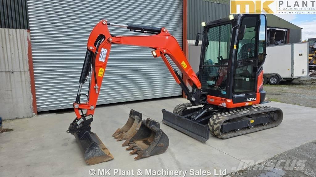 Kubota U 27-4 حفارات صغيرة أقل من 7 طن (حفارات صغيرة)