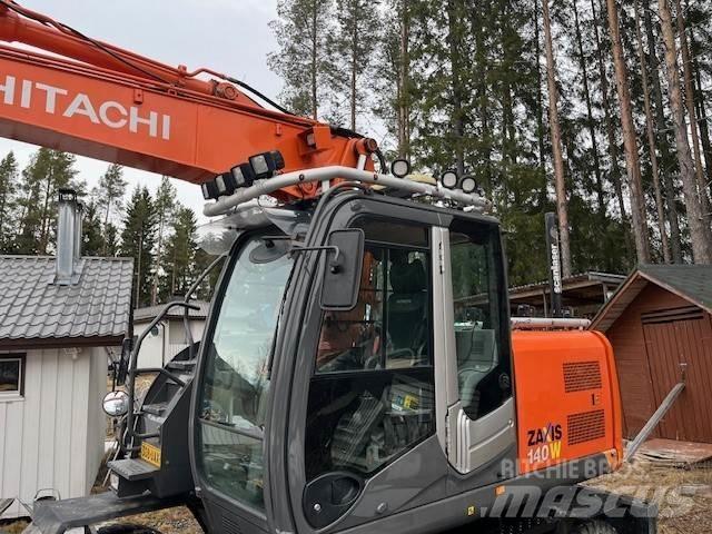Hitachi ZX 140W-3 حفارات بعجل