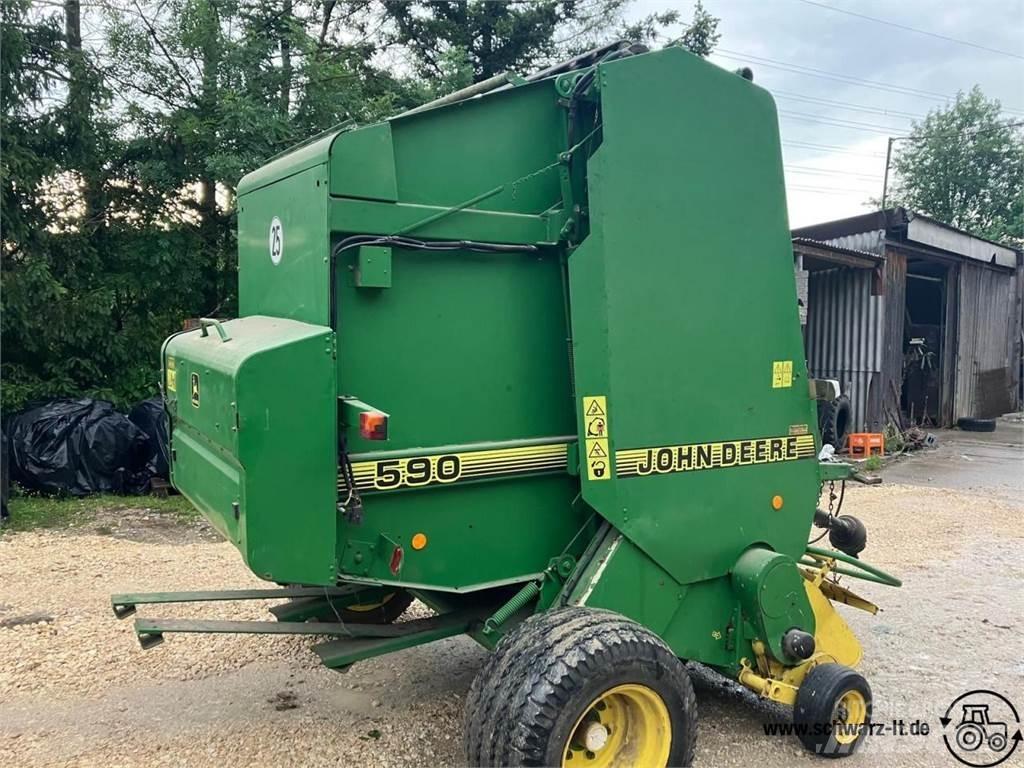 John Deere 590 محزمات مستديرة