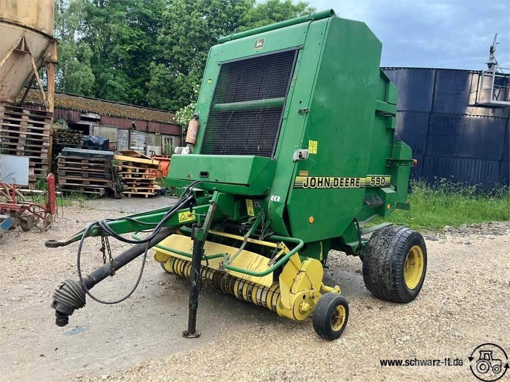 John Deere 590 محزمات مستديرة