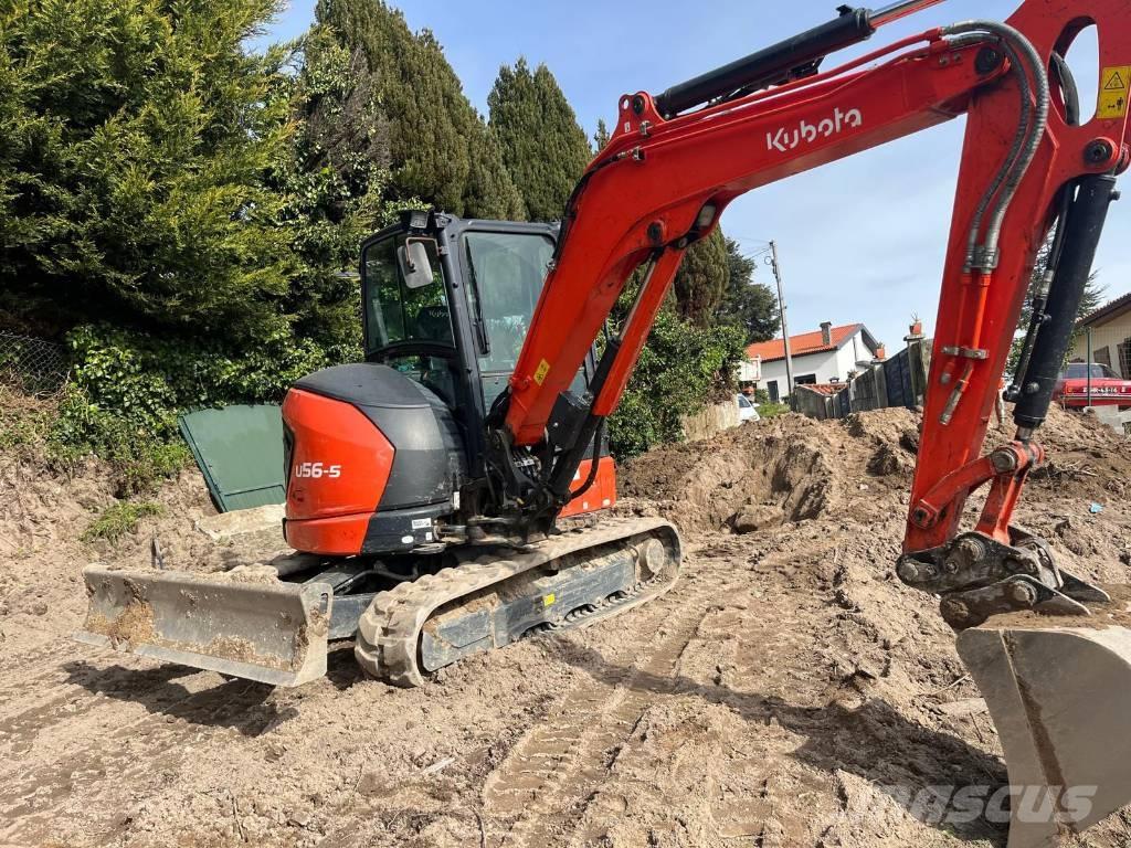 Kubota U 56-S حفارات صغيرة أقل من 7 طن (حفارات صغيرة)