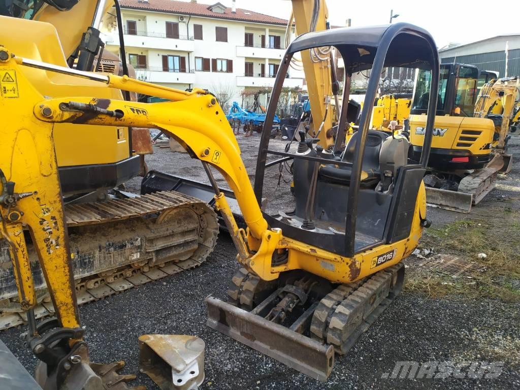 JCB 8016 حفارات صغيرة أقل من 7 طن (حفارات صغيرة)