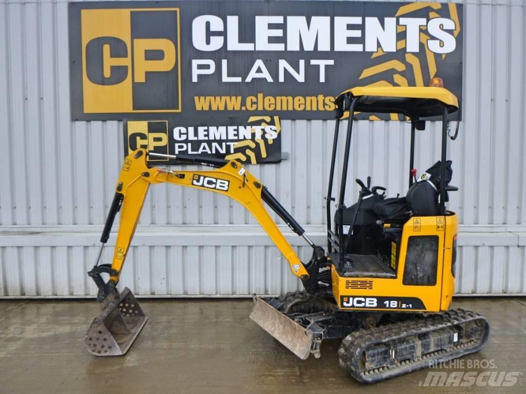 JCB 18Z-1 حفارات صغيرة أقل من 7 طن (حفارات صغيرة)