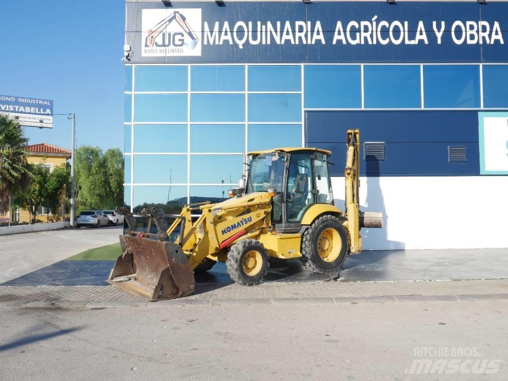 Komatsu WB 97 R-5 لوادر ذات جرافات عكسية