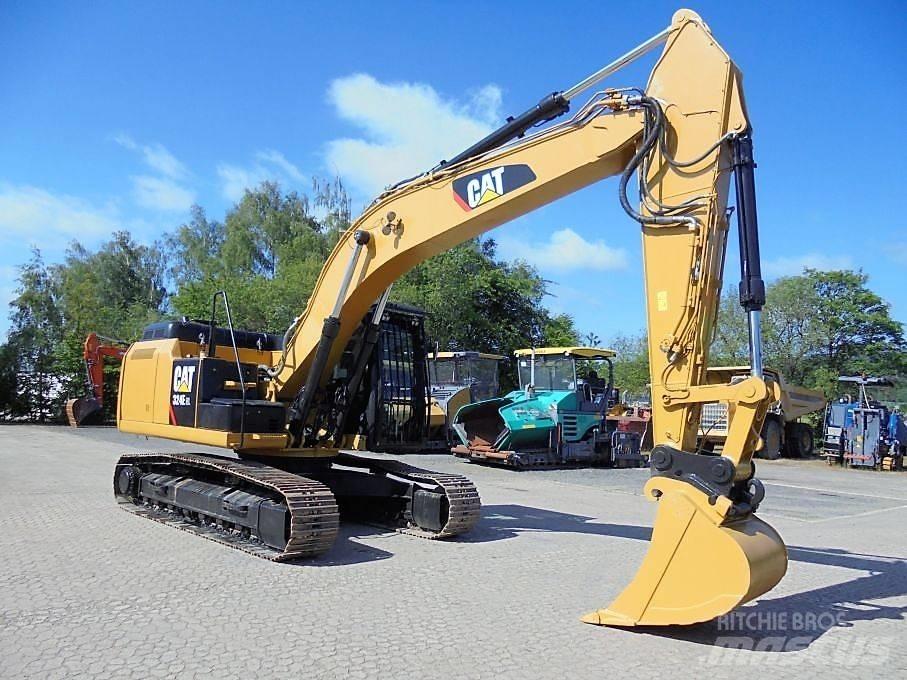 CAT 324 E LN حفارات زحافة