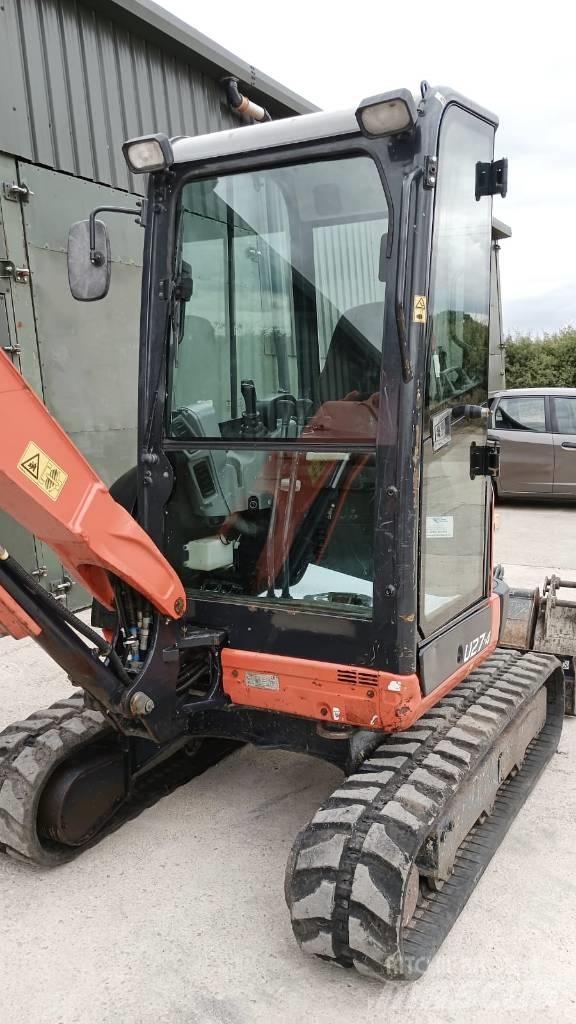 Kubota U 27-4 حفارات صغيرة أقل من 7 طن (حفارات صغيرة)