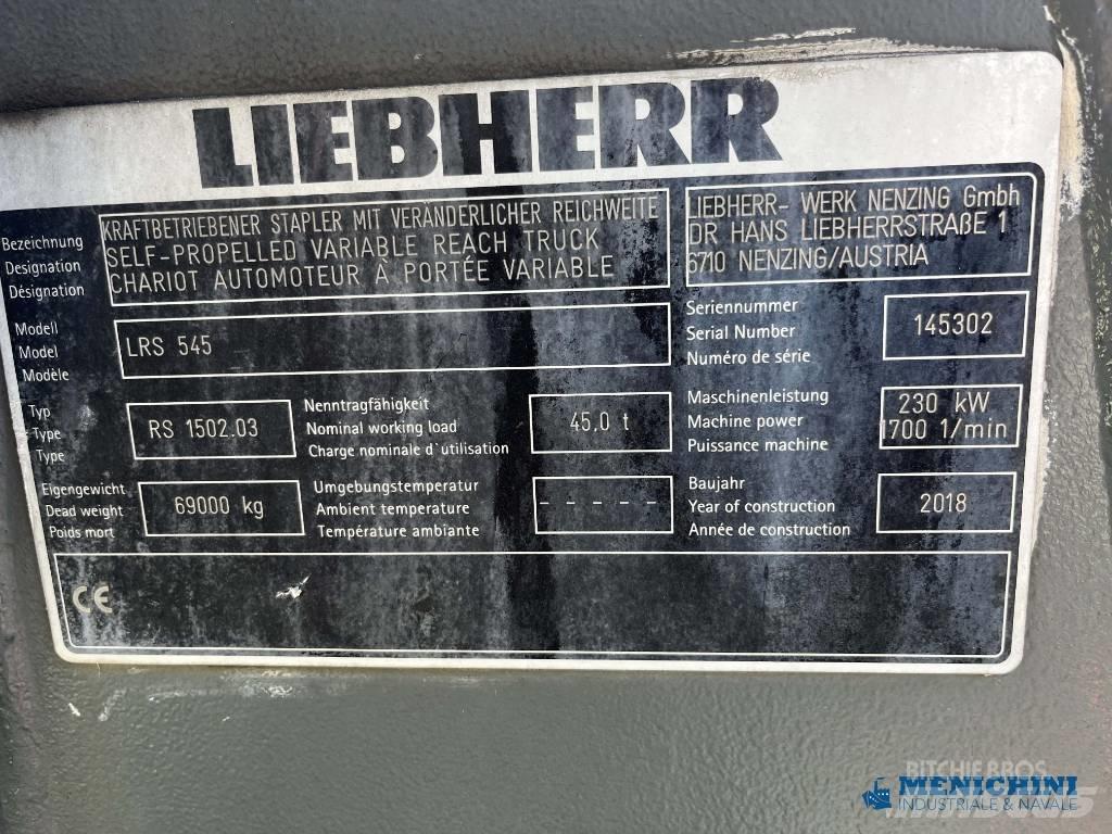 Liebherr LRS 545 مناولات حاويات