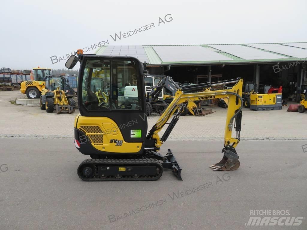 Yanmar SV 18 حفارات صغيرة أقل من 7 طن (حفارات صغيرة)