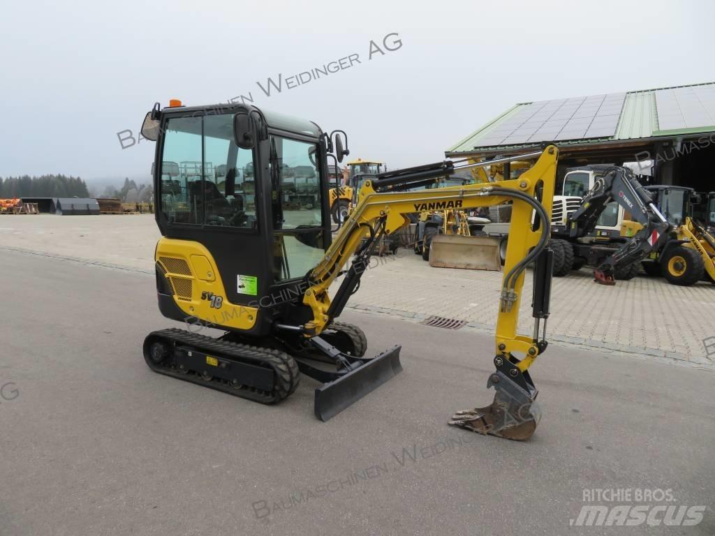 Yanmar SV 18 حفارات صغيرة أقل من 7 طن (حفارات صغيرة)