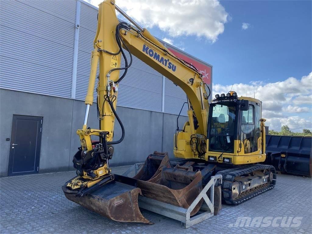 Komatsu PC138US-11 حفارات زحافة
