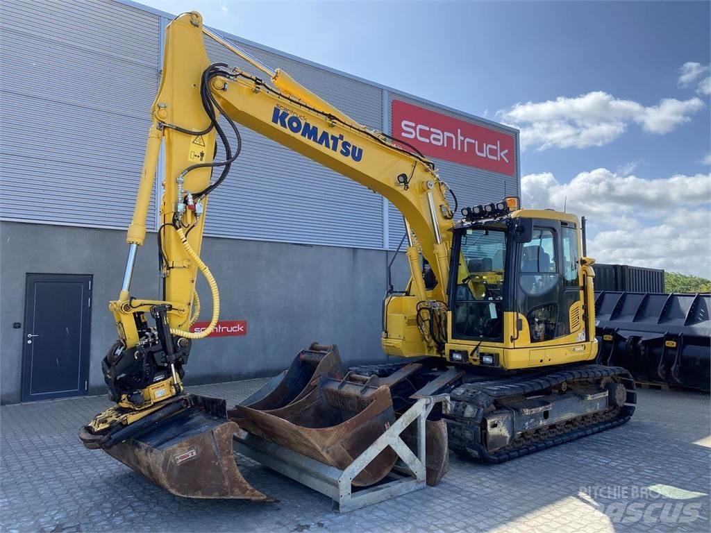 Komatsu PC138US-11 حفارات زحافة