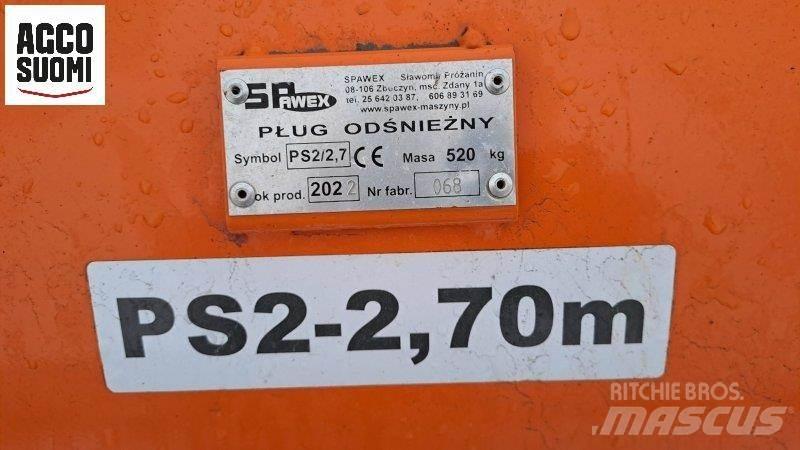 PS ALUEAURA 2-2.70 حراثات ونصول الجليد