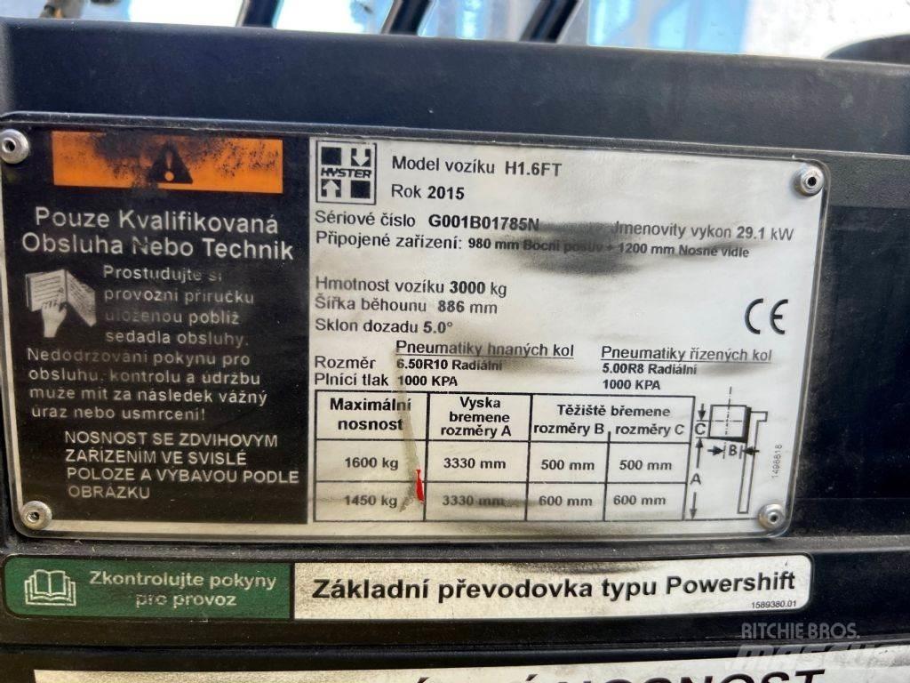 Hyster H 1.6 FT شاحنات الديزل
