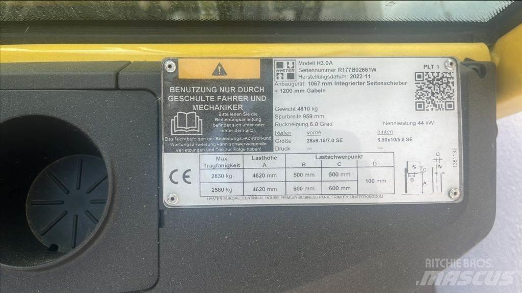 Hyster H 3.0 A شاحنات الديزل
