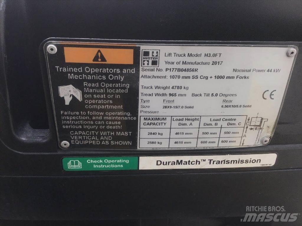 Hyster H 3.0 FT شاحنات LPG