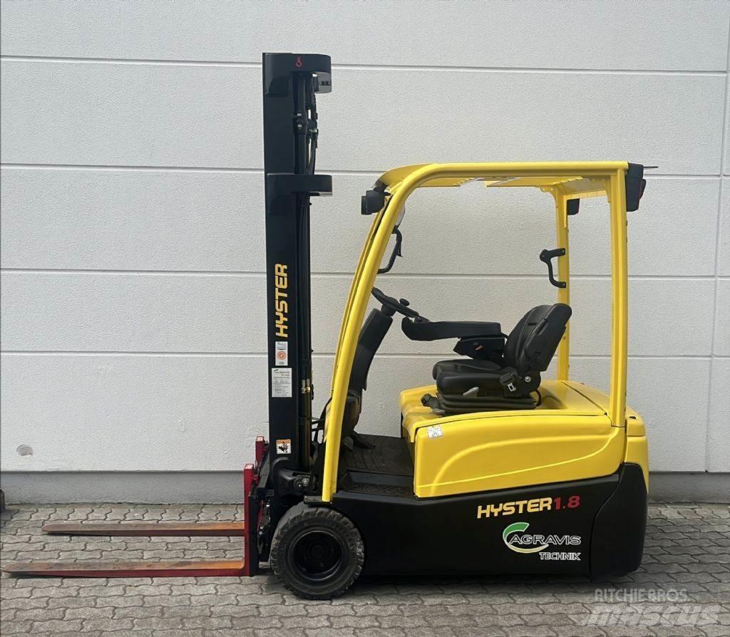 Hyster J 1.8 XNT شاحنات ذات رافعات شوكية تعمل بالكهرباء