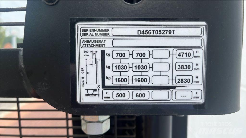 Hyster S1.6IL معدات التكديس الجوالة