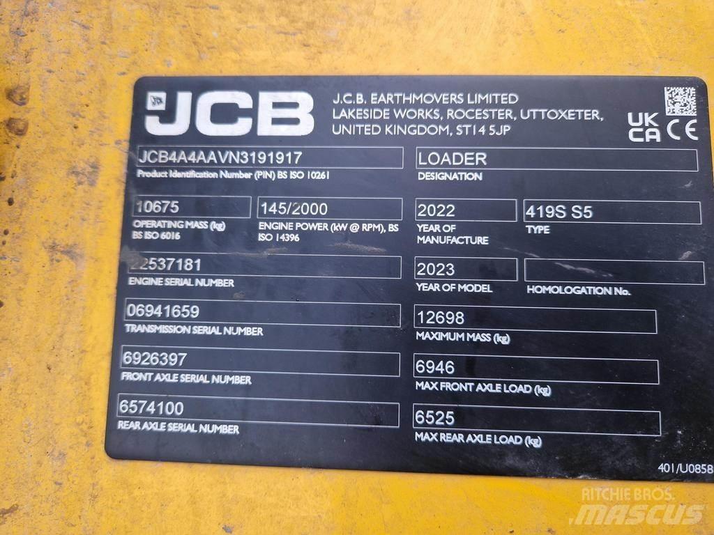 JCB 419S ماكينات زراعية أخرى