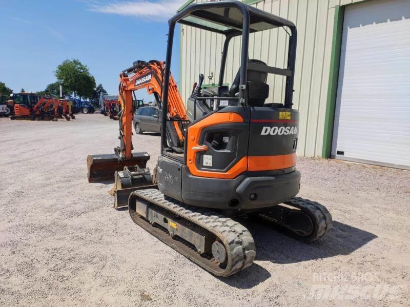 Doosan DX27Z حفارات صغيرة أقل من 7 طن (حفارات صغيرة)