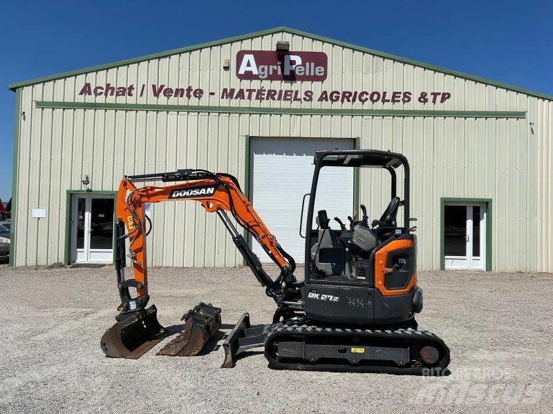 Doosan DX27Z حفارات صغيرة أقل من 7 طن (حفارات صغيرة)