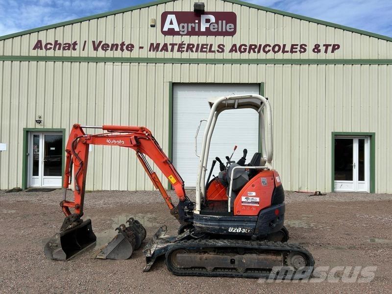 Kubota U20-3 حفارات صغيرة أقل من 7 طن (حفارات صغيرة)