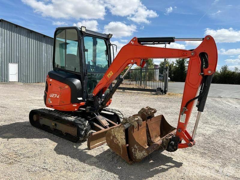 Kubota U27-4 حفارات صغيرة أقل من 7 طن (حفارات صغيرة)