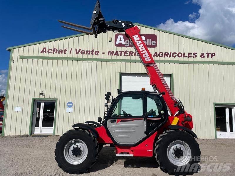 Manitou MT733 مناولات متداخلة