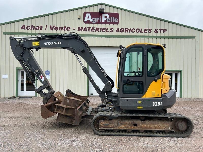 Volvo ECR88D حفارات صغيرة أقل من 7 طن (حفارات صغيرة)