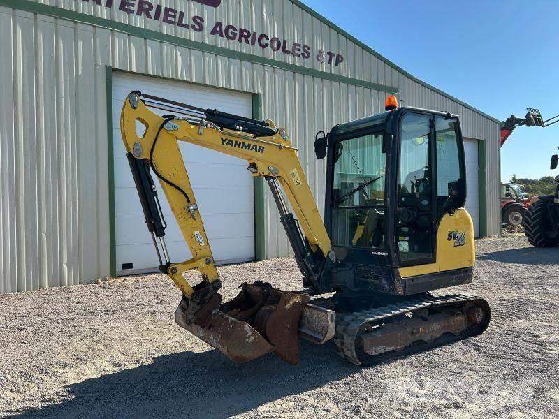 Yanmar SV26 حفارات صغيرة أقل من 7 طن (حفارات صغيرة)