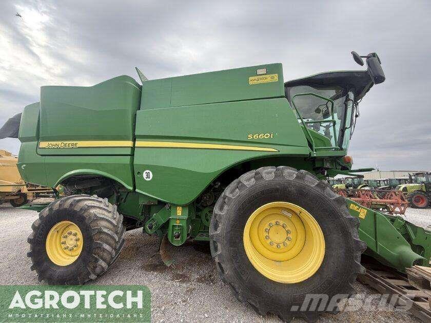 John Deere S660i الجرارات