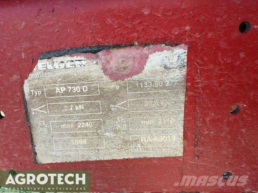 Welger AP 730D محزمات مستديرة