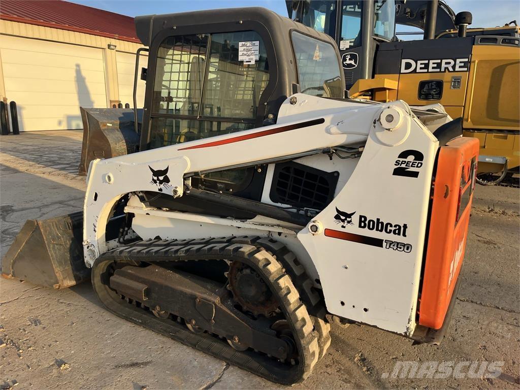 Bobcat T450 لوادر انزلاقية التوجيه
