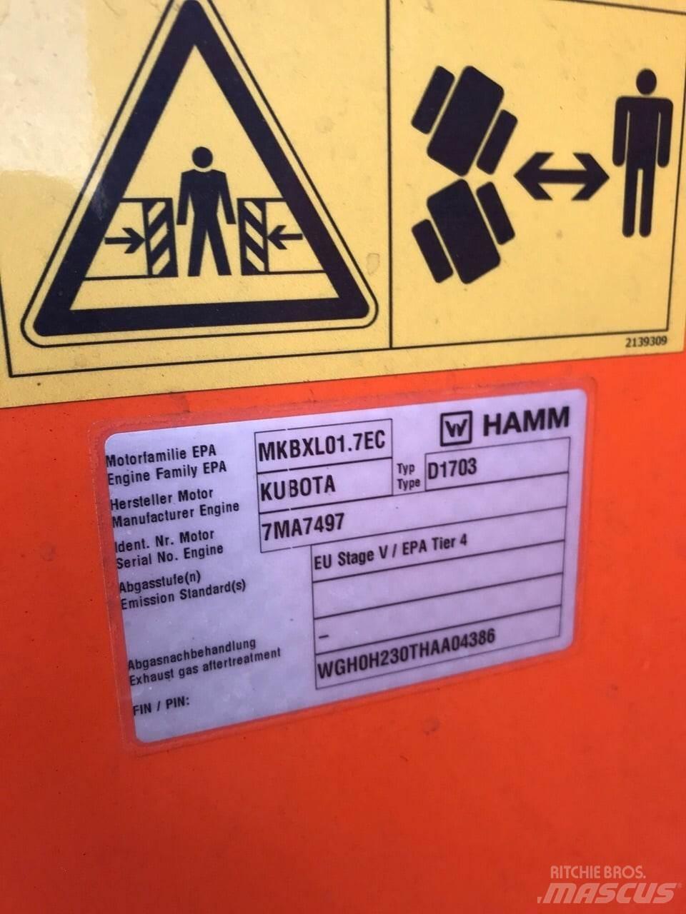 Hamm HD12VV مداحل ثنائية الاسطوانة