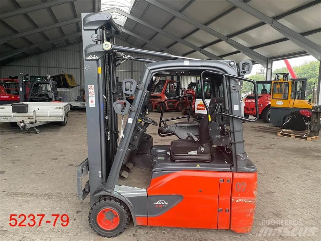 Linde E 18 L 02 EVO شاحنات ذات رافعات شوكية تعمل بالكهرباء