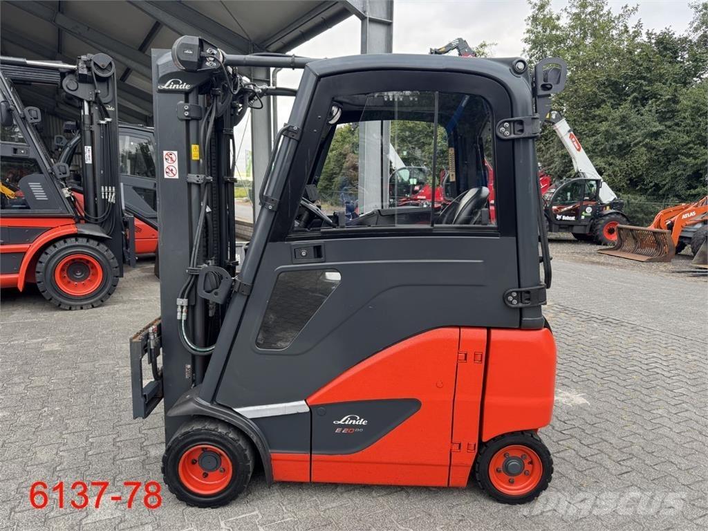 Linde E 20 PH -02 شاحنات ذات رافعات شوكية تعمل بالكهرباء