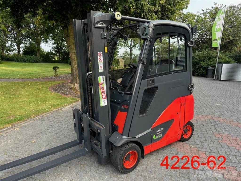 Linde E 20 PH 02 EVO شاحنات ذات رافعات شوكية تعمل بالكهرباء